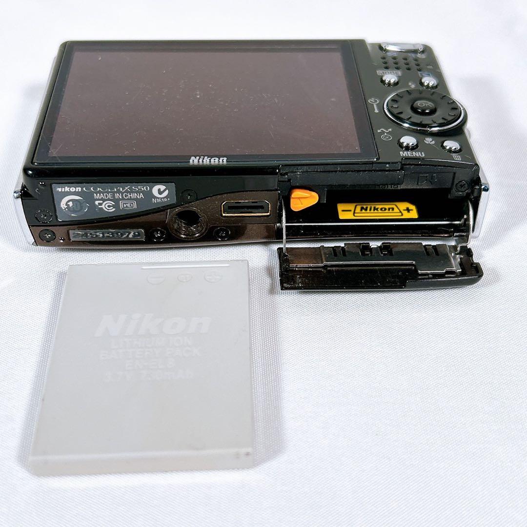 【良品】 Nikon コンパクトデジタルカメラ COOLPIX S50
