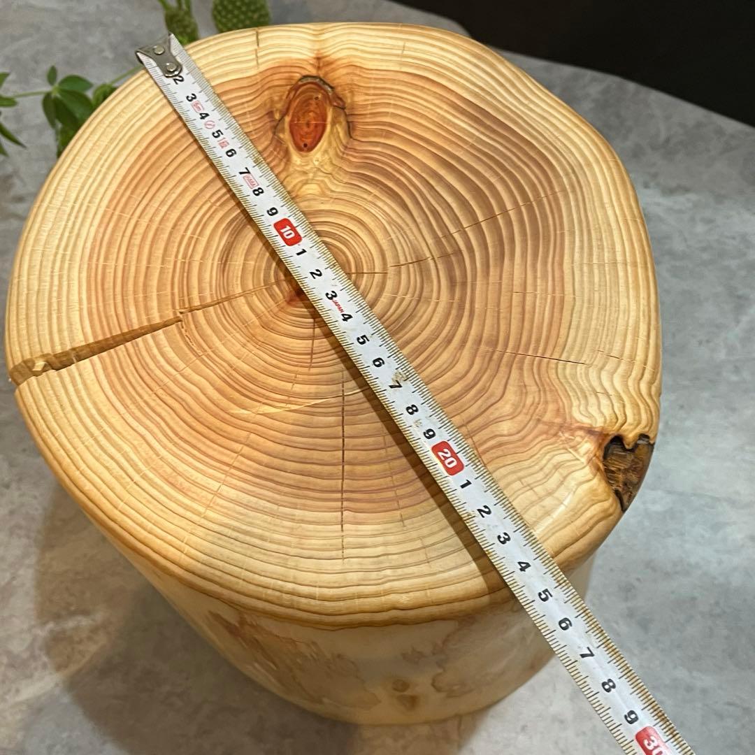 901 切り株　丸太　輪切り　スツール　丸太椅子　チェア　サイドテーブル　家具