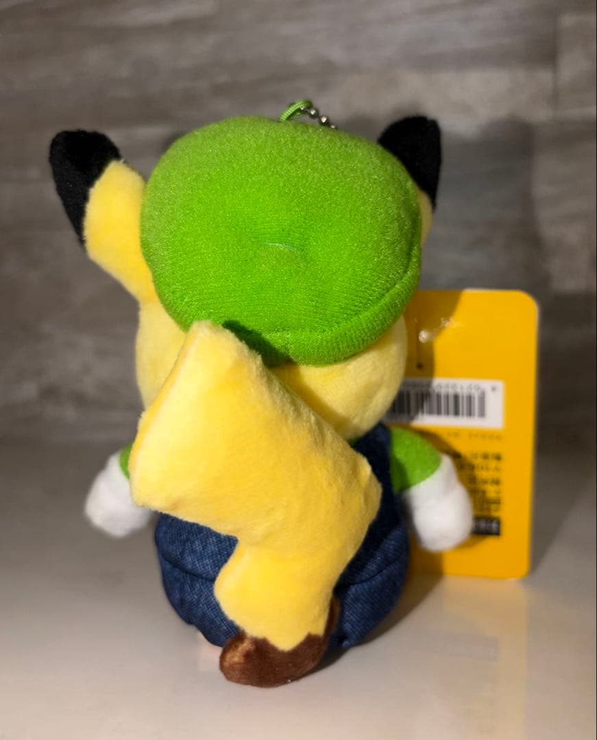 マスコット ルイージピカチュウ ポケモンセンター限定品