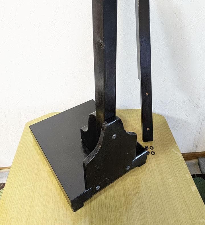 ③吊り飾り台　２段式　高さ可変１５０ｃｍ、１１０ｃｍ　つるし飾り台