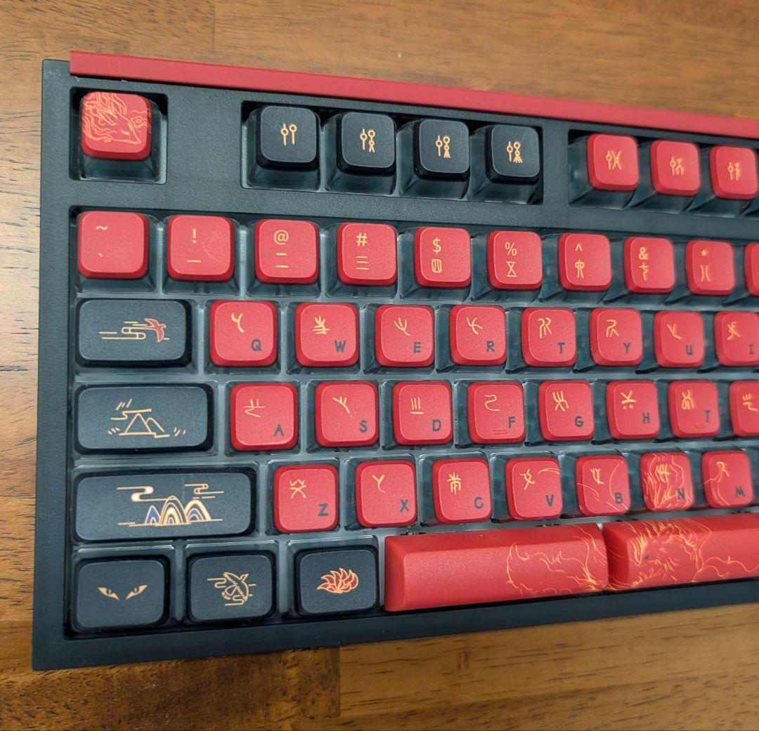 SKYLOONG GK87 Pro ワイヤレスキーボード 2 インチ画面