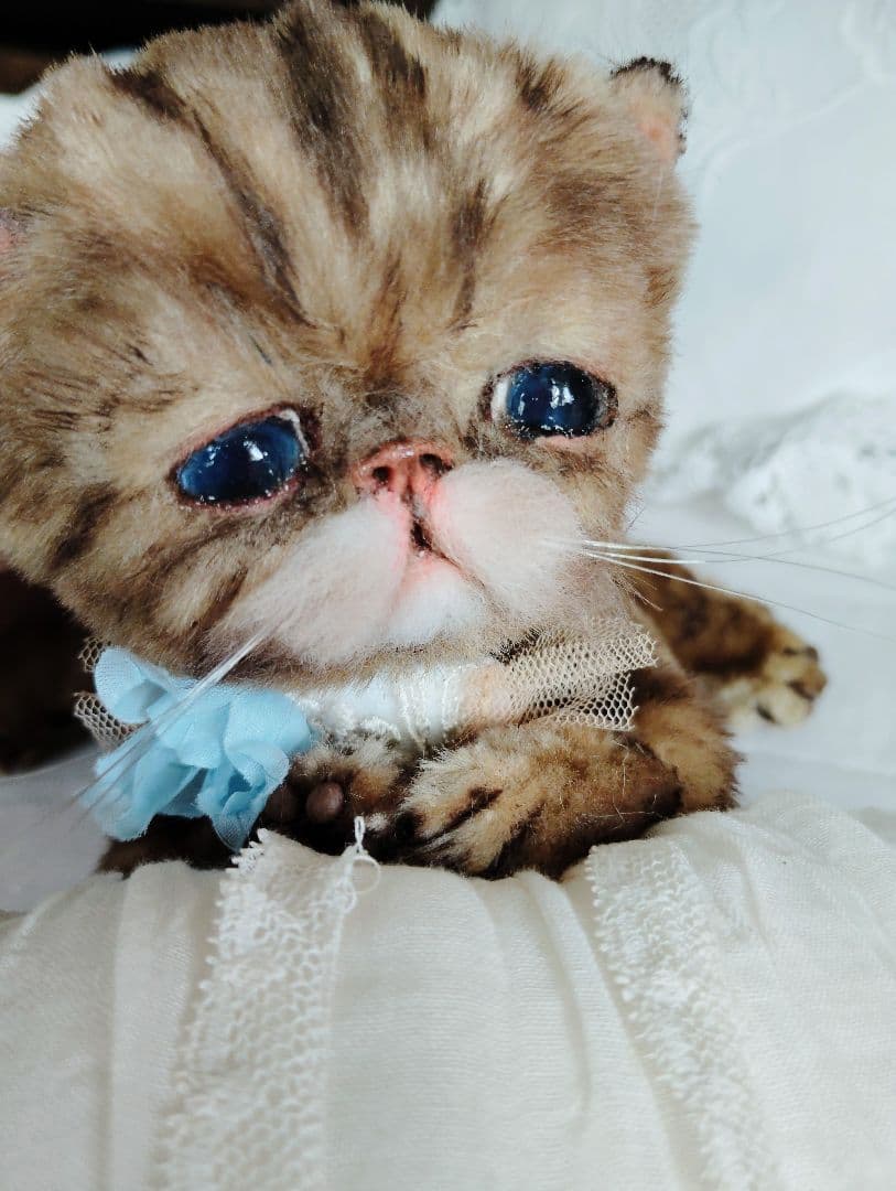 ママ募集❤茶トラ子猫ちゃん♡アートドール♡ぬいぐるみ♡