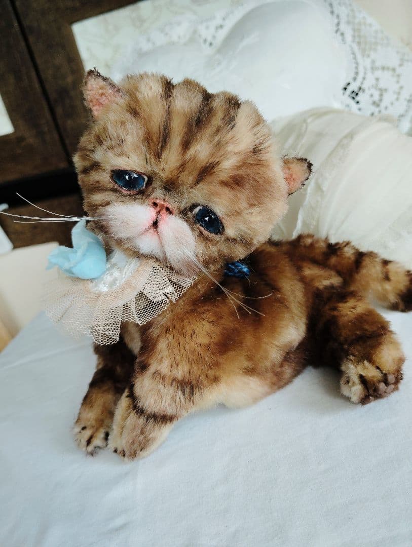 ママ募集❤茶トラ子猫ちゃん♡アートドール♡ぬいぐるみ♡