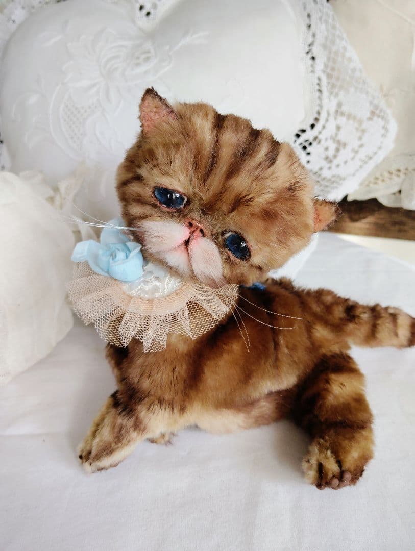 ママ募集❤茶トラ子猫ちゃん♡アートドール♡ぬいぐるみ♡