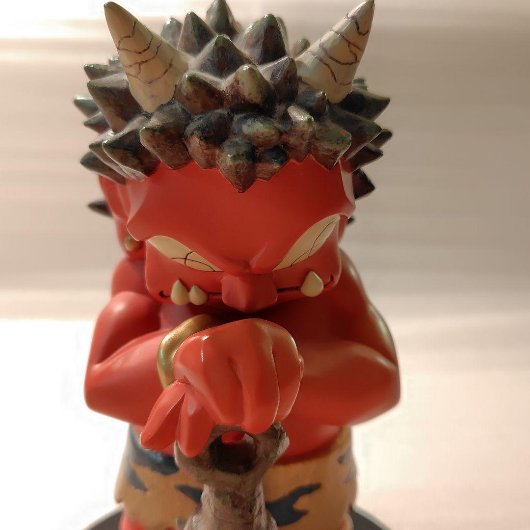 ☆未使用に近い　瀧下和之　完売作家　貴重『赤鬼フィギュア』 ED ◯◯/300