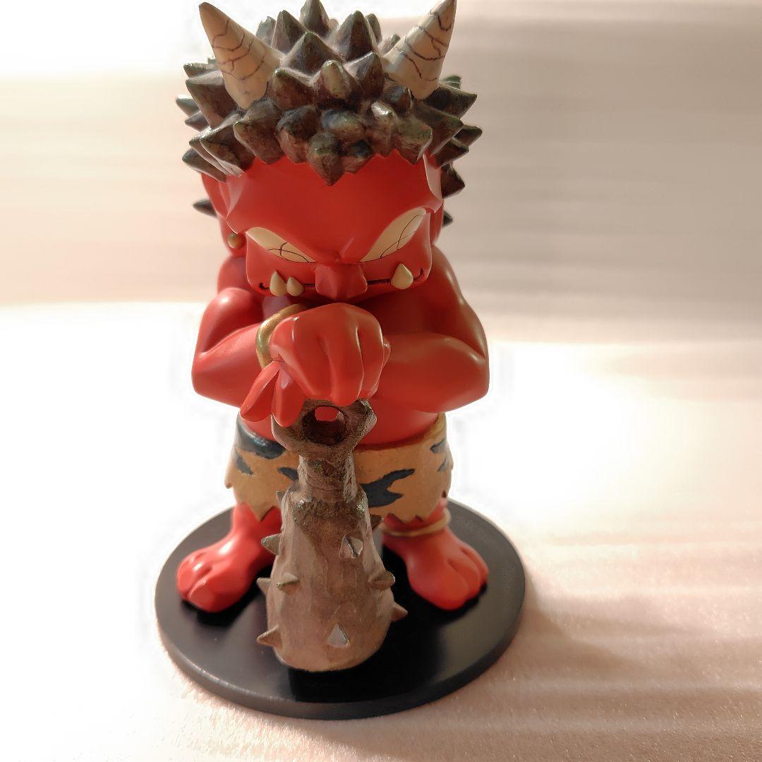 ☆未使用に近い　瀧下和之　完売作家　貴重『赤鬼フィギュア』 ED ◯◯/300