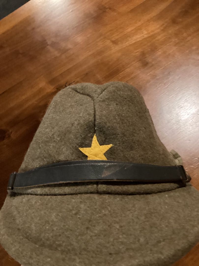 日本軍　鉄ヘル　陸軍帽子　セット