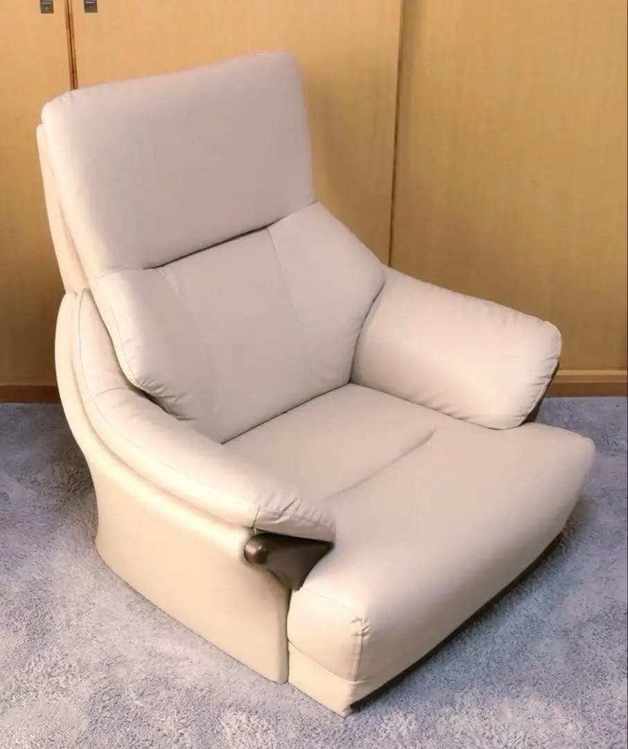 美品！ニトリ 1人用ソファ(Nシールド コウテイ3) パーソナルチェア