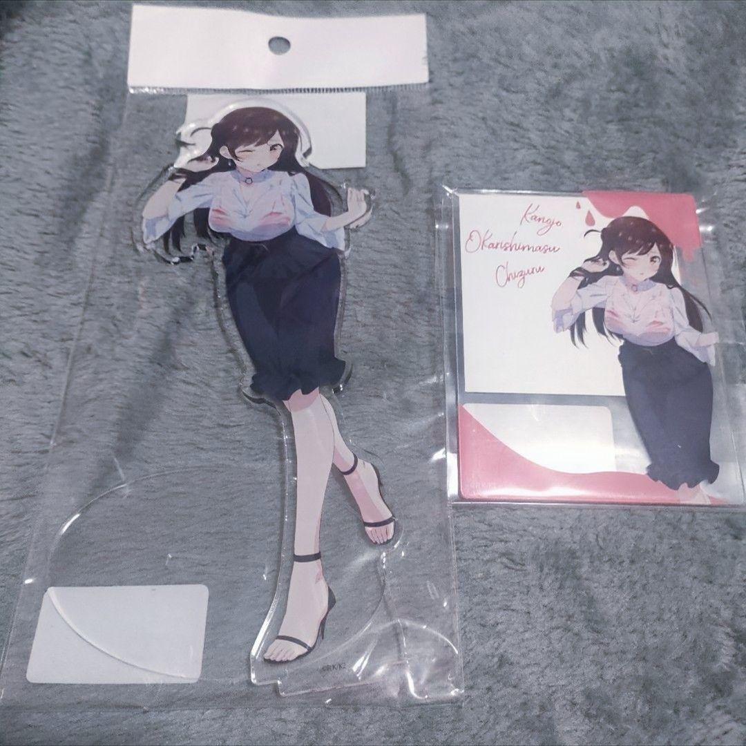 彼女、お借りします　かのかり千鶴 アクリルスタンドeeoくじ 突然の雨ver
