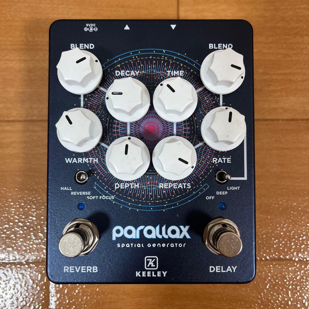 Keeley parallax ギターエフェクター