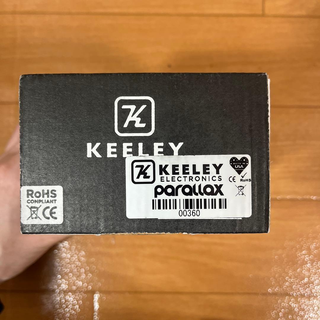 Keeley parallax ギターエフェクター