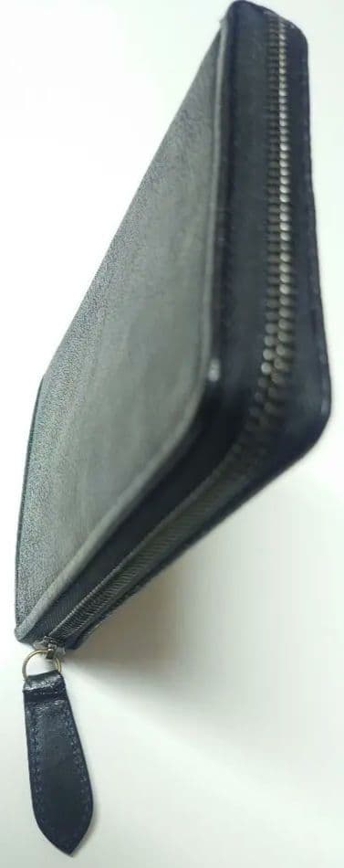 【廃盤希少】土屋鞄 アルマス スマートLファスナー　ブラック 折り財布