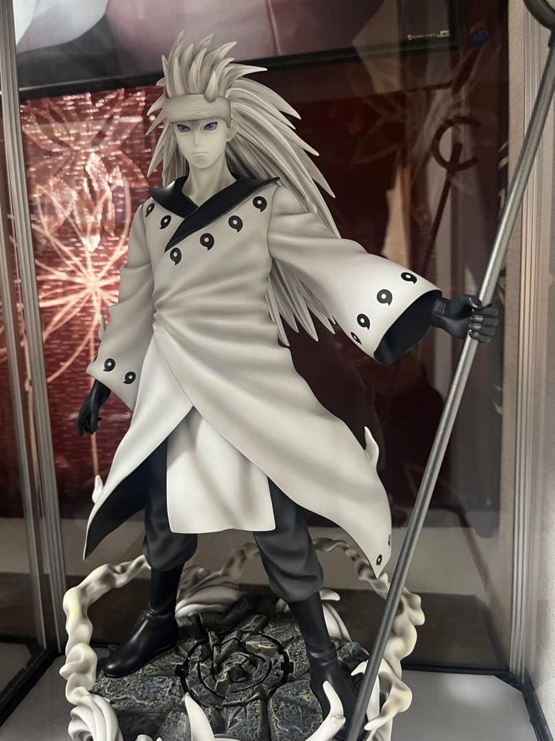 【値下げ可】 NARUTO フィギュア うちはマダラ ガレージキット　箱付