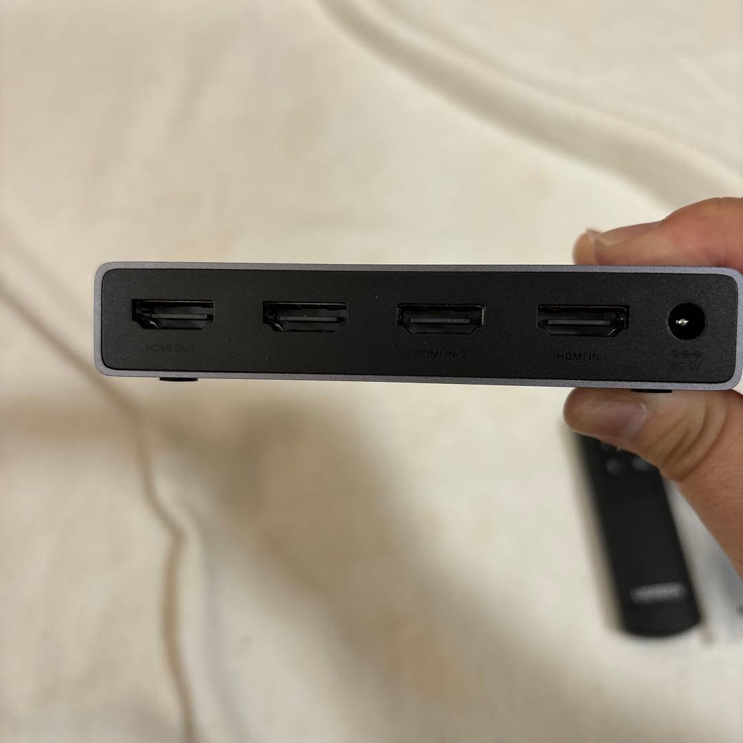 【現品限り‼️】KVM切替器 2入力1出力 DP1.4 USB 3.0ポートキ