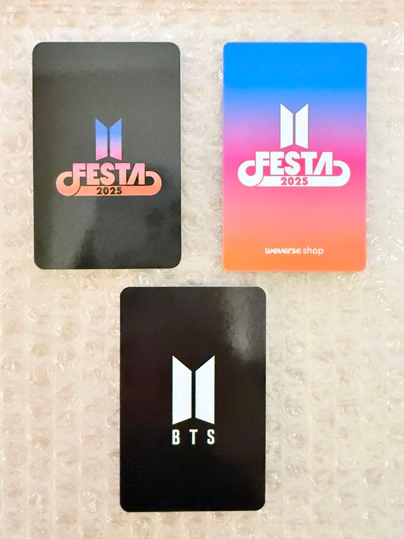 BTS FESTA 2025 現地 限定 トレカ V テヒョン　テテ