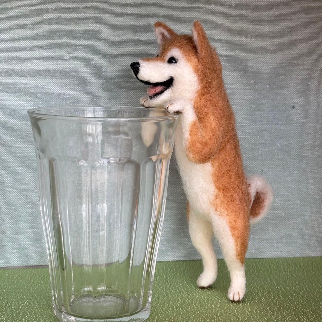 柴犬　羊毛フェルト　ハンドメイド　No. 98