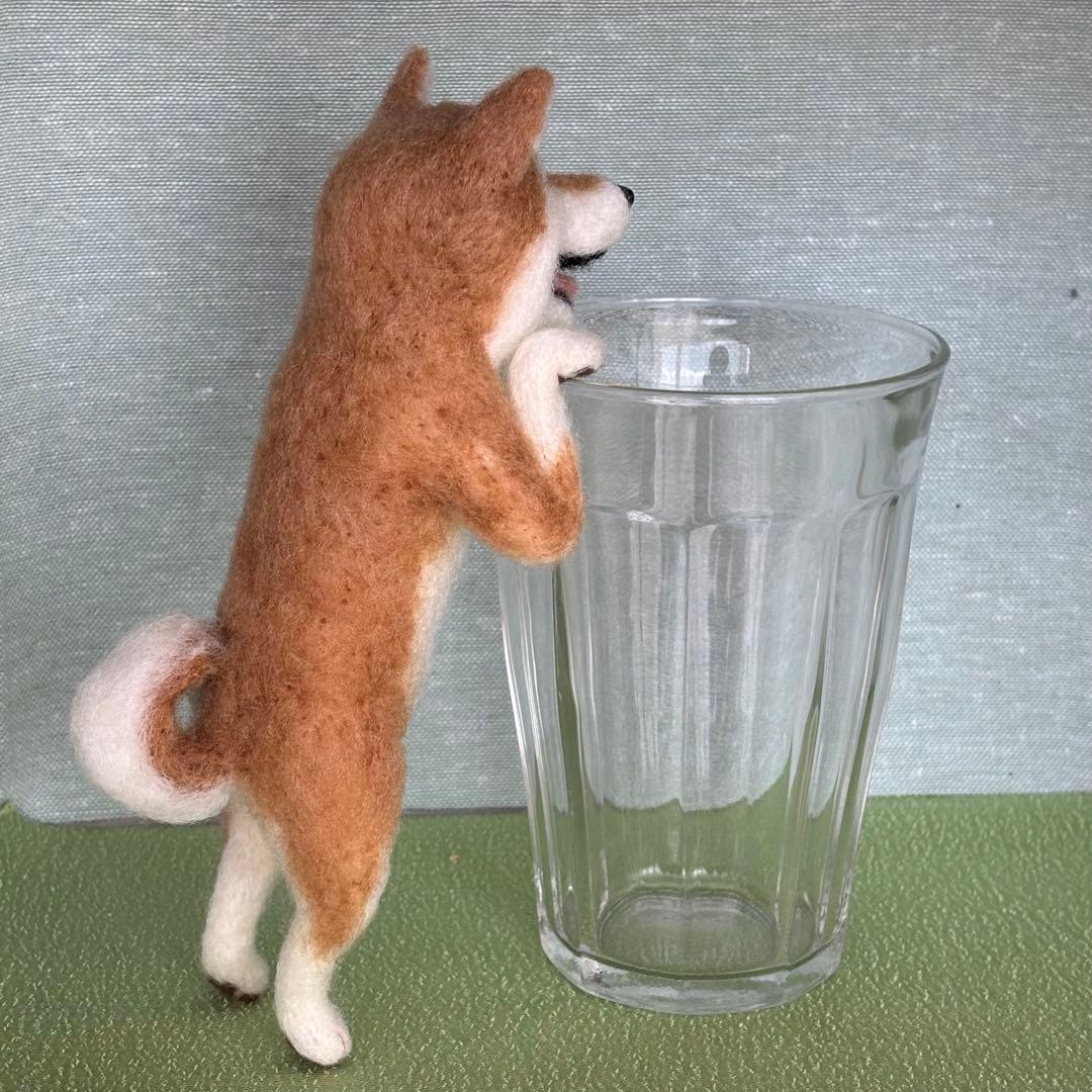 柴犬　羊毛フェルト　ハンドメイド　No. 98