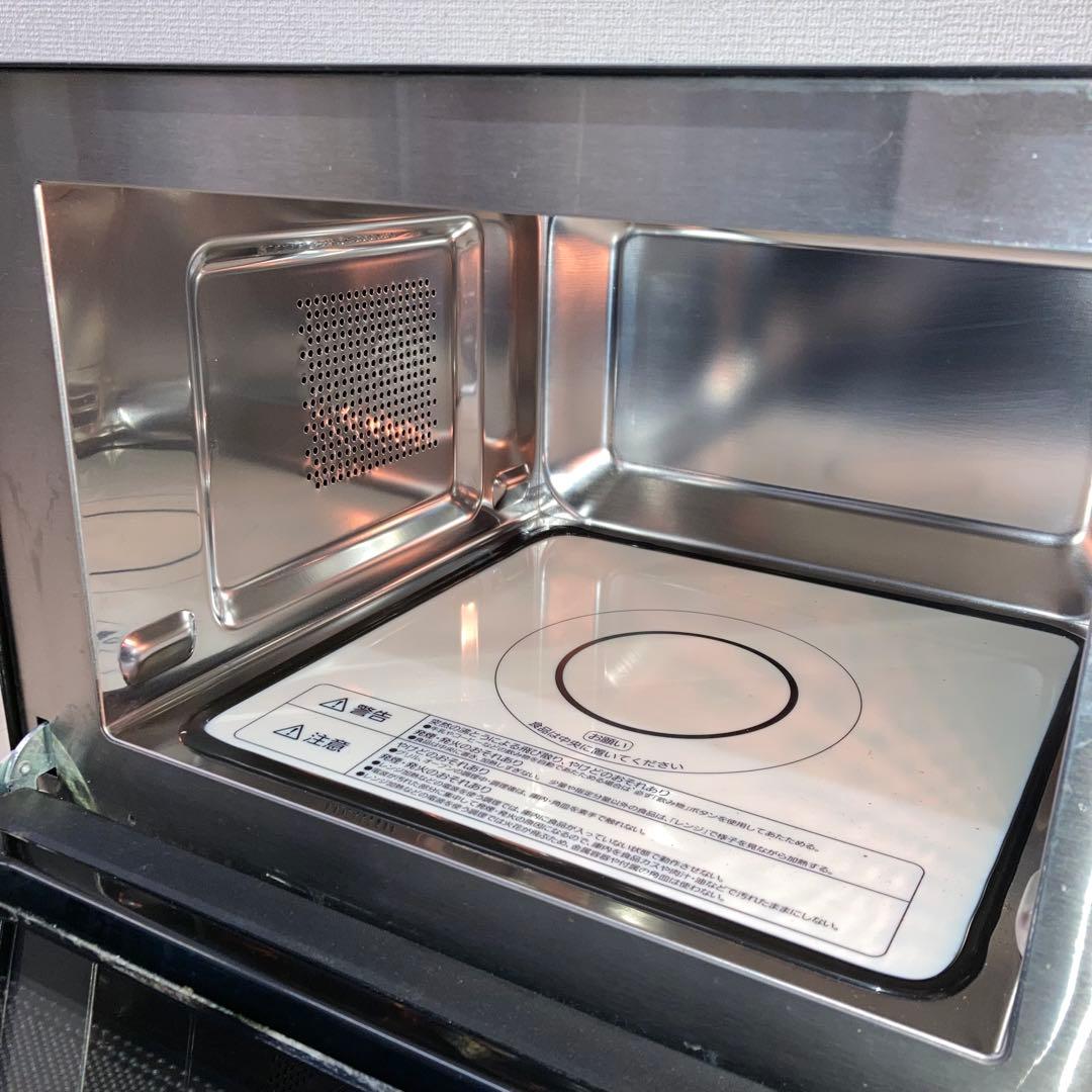 美品 アイリスオーヤマ 2022年製 オーブンレンジ 電子レンジ ブラック