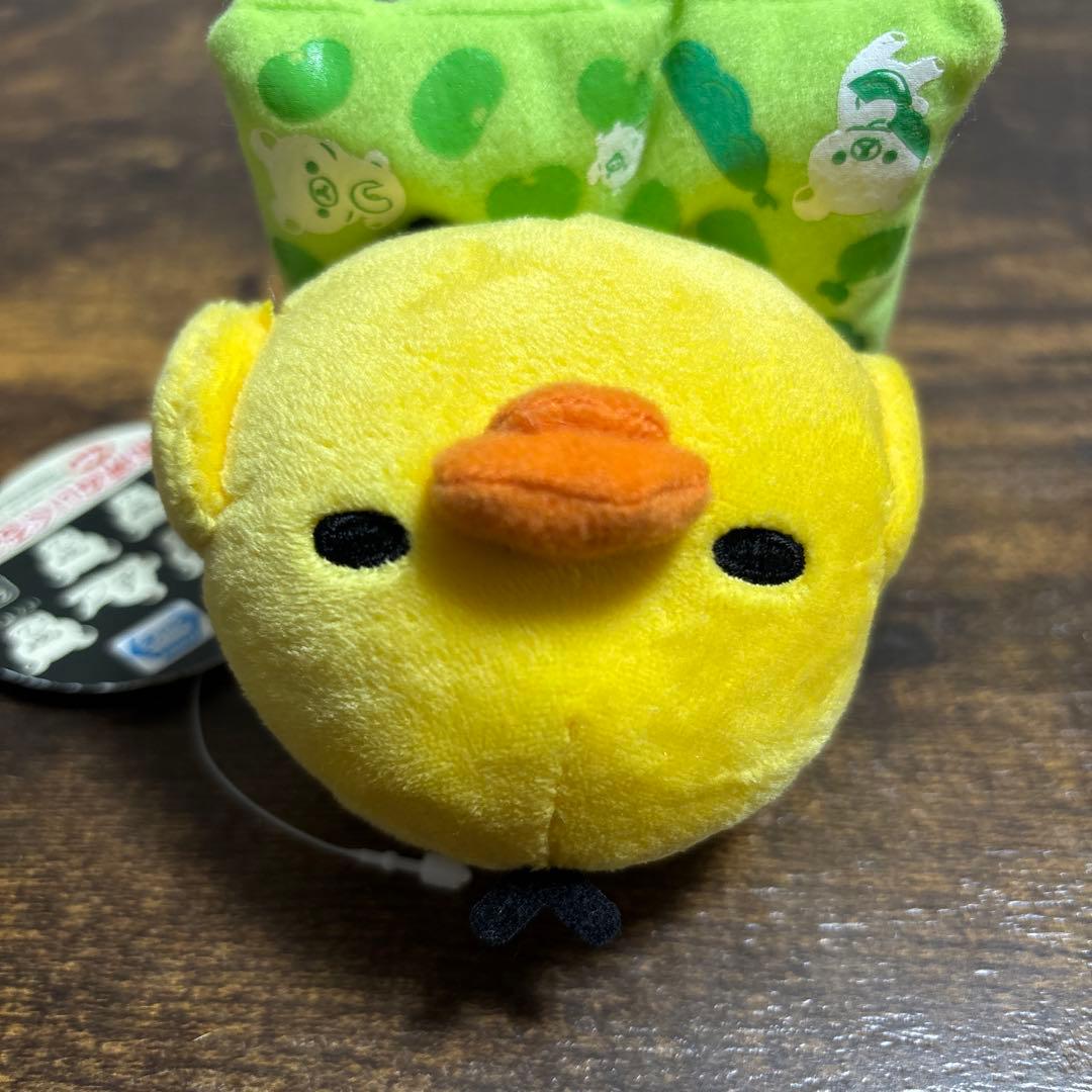 キイロイトリ 和柄ぬいぐるみ