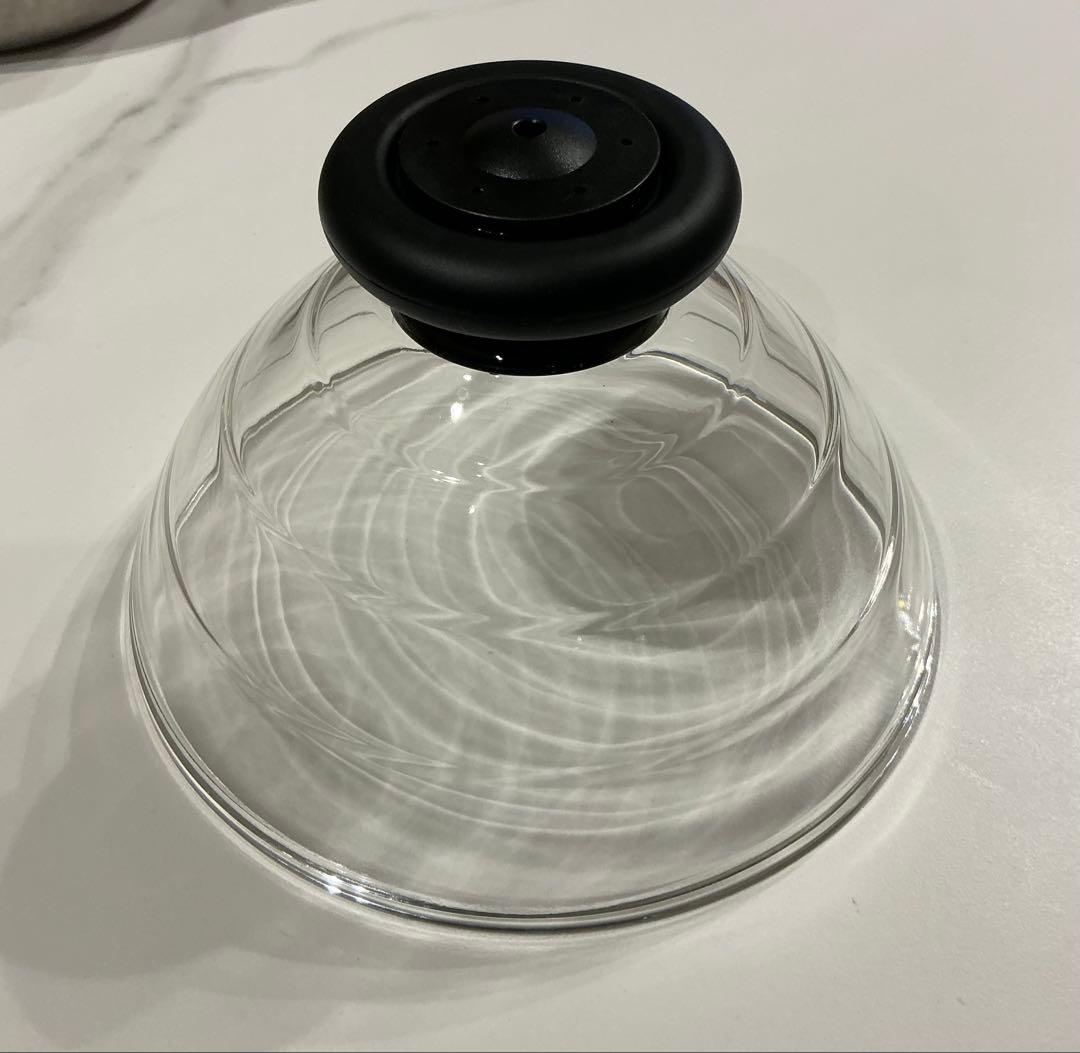 HARIO フタがガラスのIH対応 ご飯釜 雪平鍋