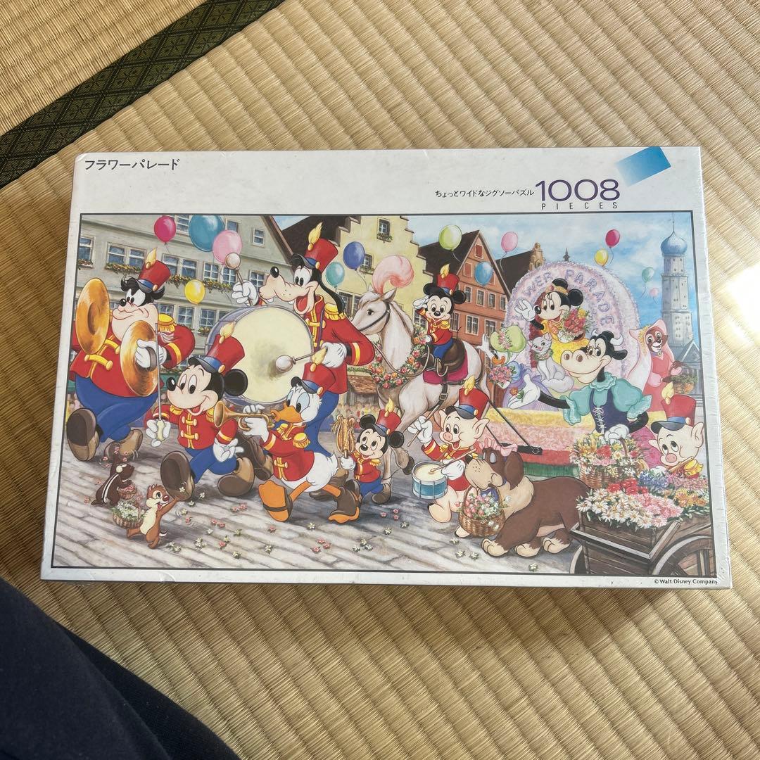 ディズニー ジグソーパズル フラワーパレード　1008ピース　新品未開封