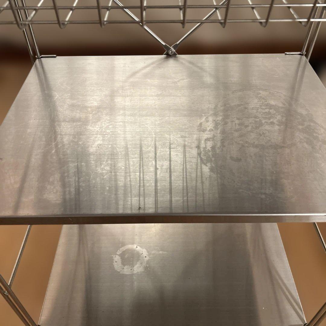 無印良品 ステンレスユニットシェルフ 小 送料込み