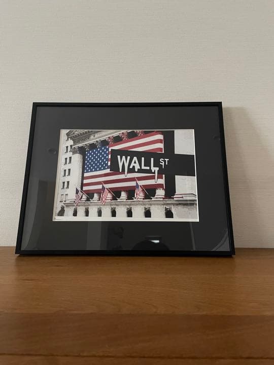 世界100枚限定　deathNYC ウォール街アート版画