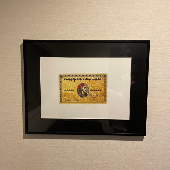 世界100枚限定　deathNYC ウォール街アート版画