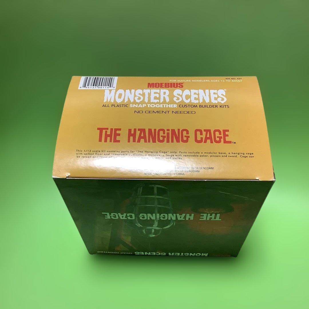 オーロラプラモデル★復刻版★メビウス★モンスターシーン★ハンギングケージ★拷問具