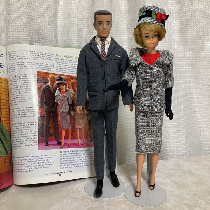 バービー［キャリアガール］＆ ケン［サタデーデート］ビンテージ　レア