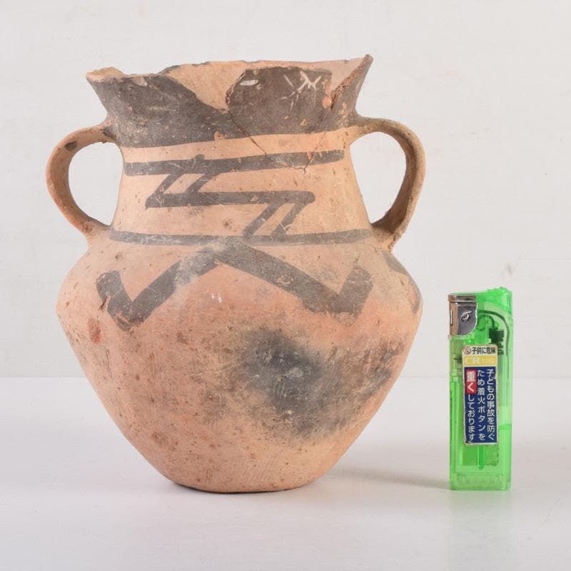 タイ古陶磁　バンチェン土器　アンダーソン土器　彩文土器　双耳壷　C　8327