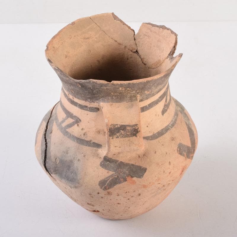 タイ古陶磁　バンチェン土器　アンダーソン土器　彩文土器　双耳壷　C　8327