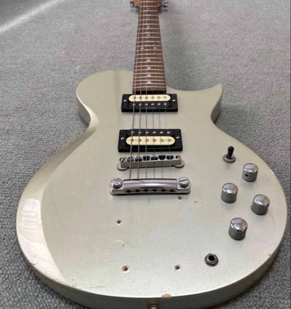 【1点物 カスタムテールピース付】Burny レスポールタイプ　ソフトケース付