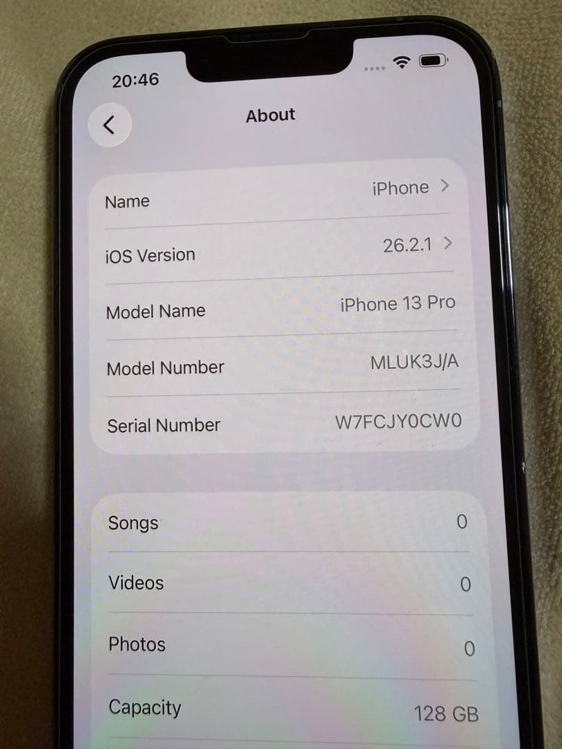 iPhone 13 Pro 128GB SIMフリー【純正アダプタ・おまけ付き】
