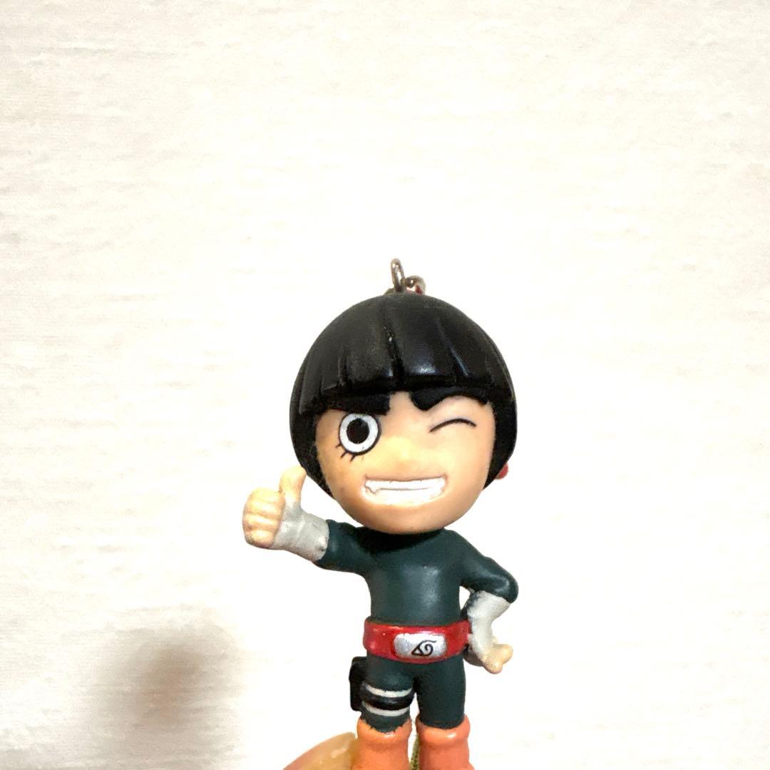 ロックリー フィギュア NARUTO 当時物 木の葉 裏蓮華 ジャンプ 第五杜門