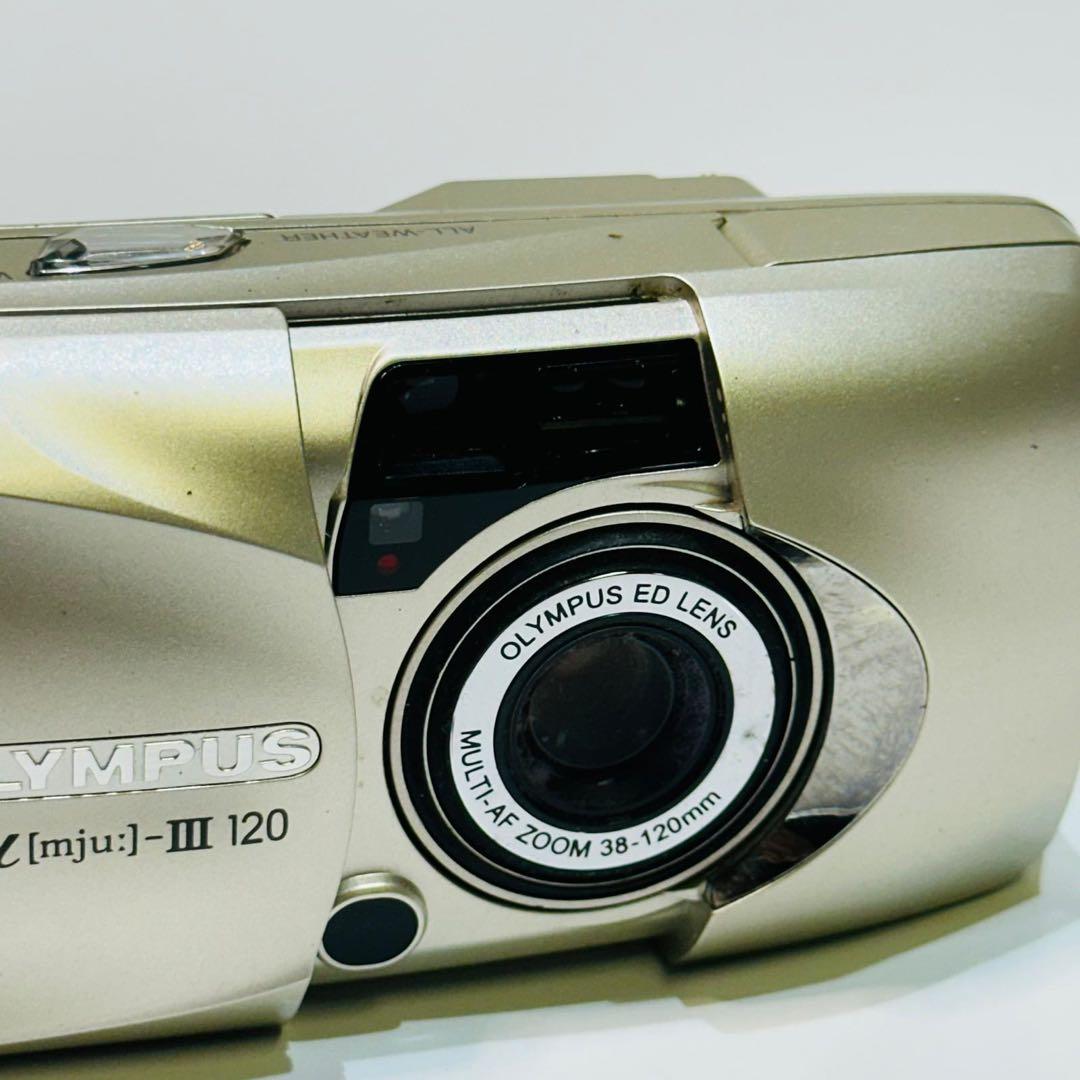 OLYMPUS μ[mju:] - III 120 コンパクトフィルムカメラ