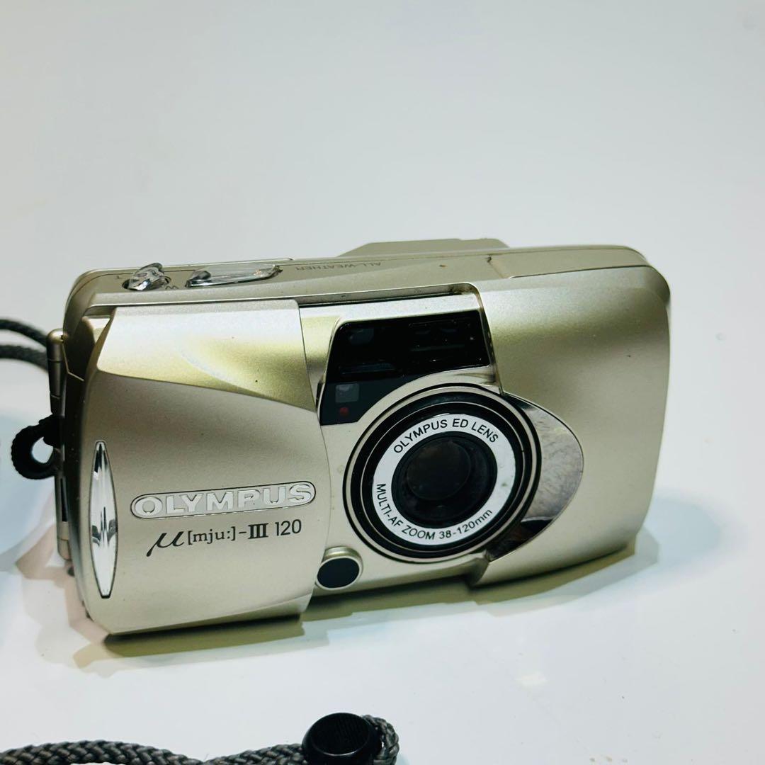 OLYMPUS μ[mju:] - III 120 コンパクトフィルムカメラ