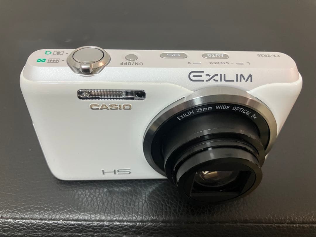 CASIO デジタルカメラ EXILIM EX-ZR20 ホワイト　※訳あり