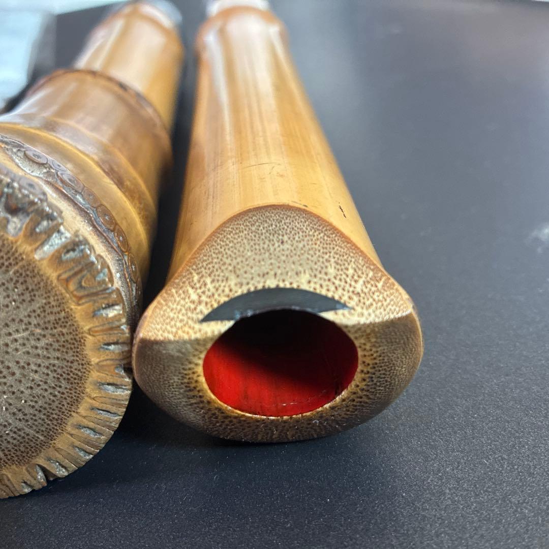 都山流　古管(伝統調律)尺八　在銘 巨山