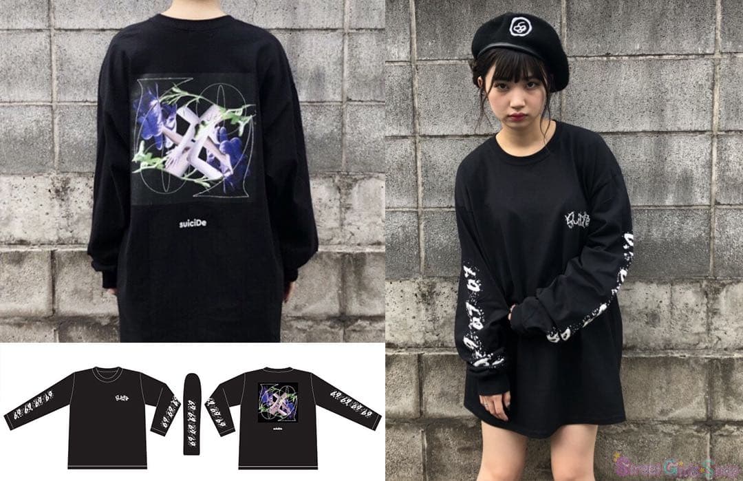 黒宮れい　れいりえ　suiciDe ロンT