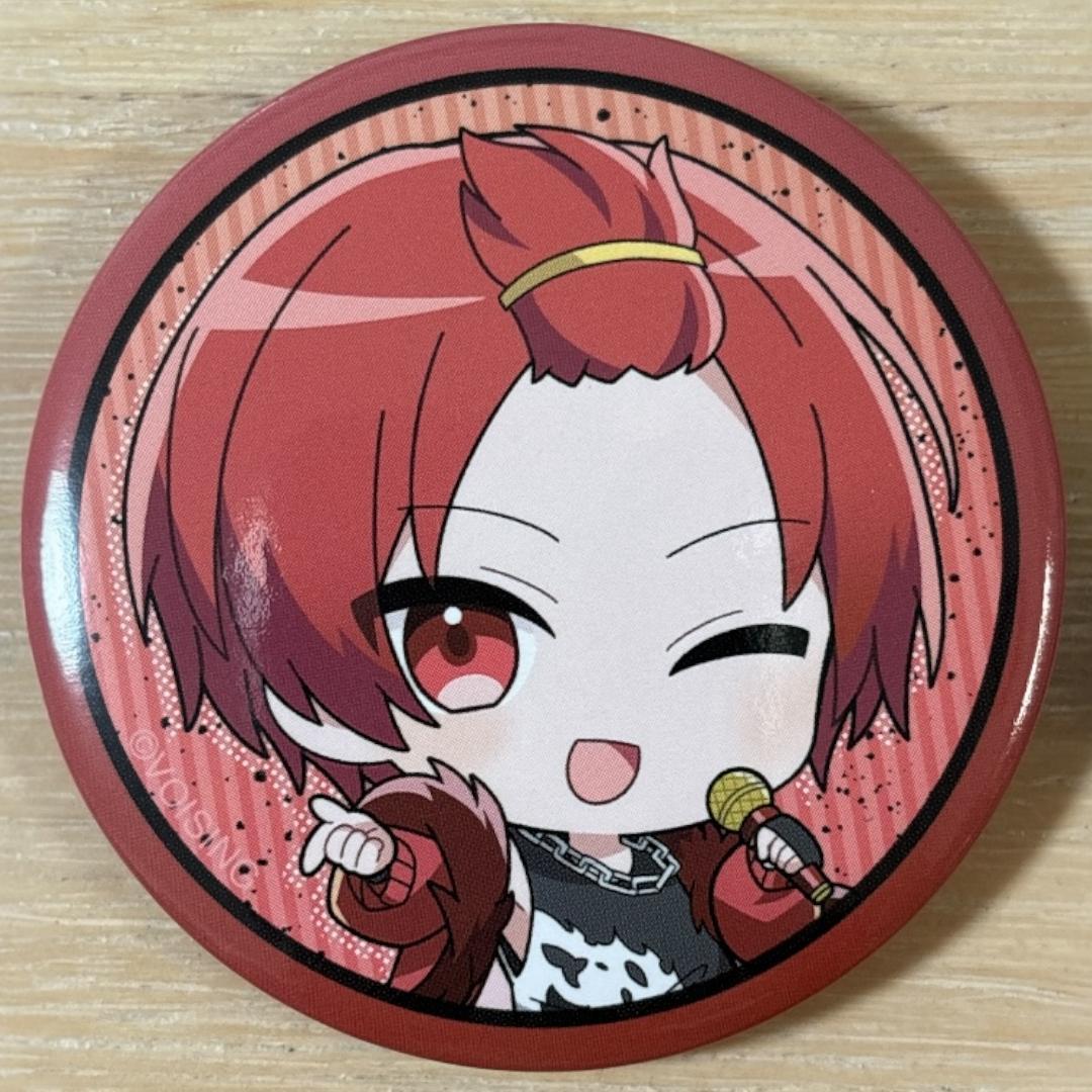 りうら いれいす リベレイト デフォルメイラスト 缶バッジ 赤組 10点