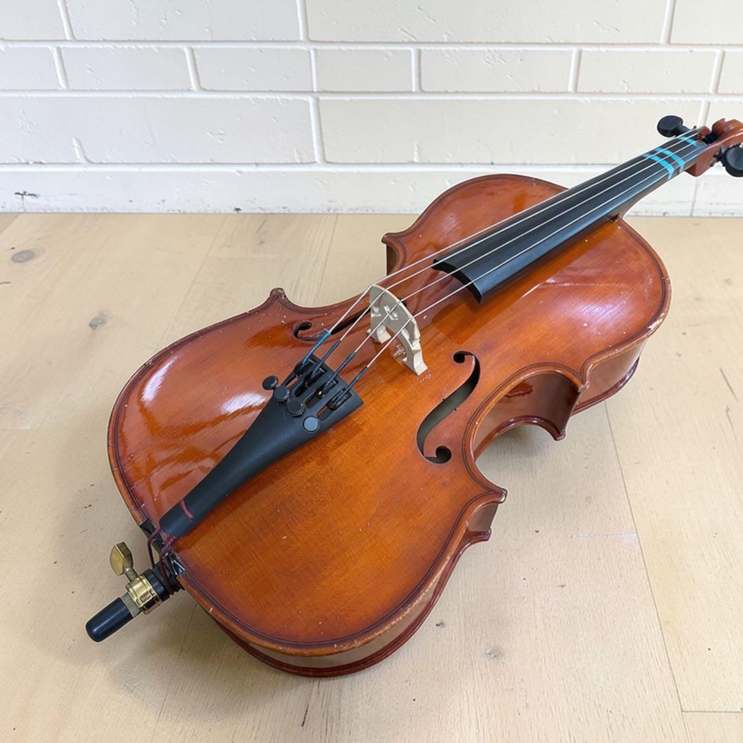 音出し確認済み✨ スズキ チェロ No.73 1/10 2007年 杉藤弓付