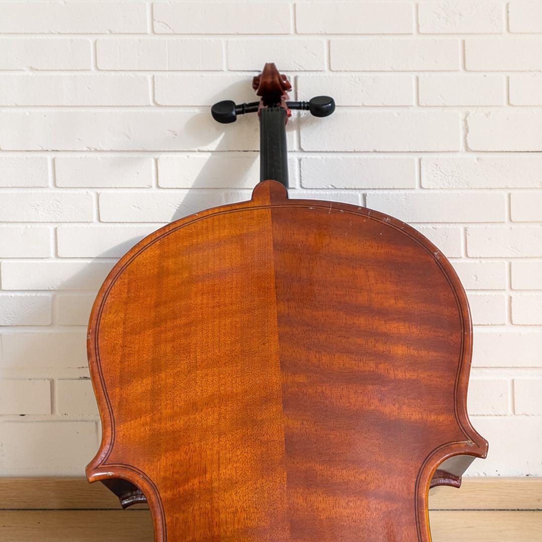 音出し確認済み✨ スズキ チェロ No.73 1/10 2007年 杉藤弓付