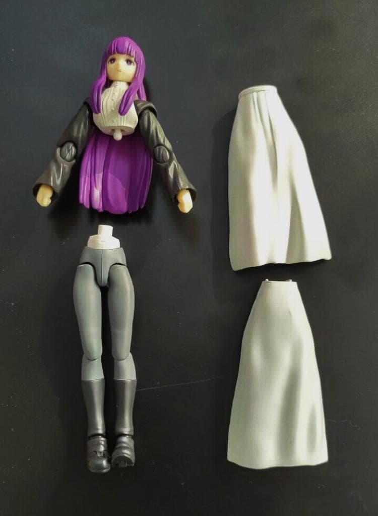 S.H.Figuarts葬送のフリーレン フェルンとフリーレン 交換用　服セット