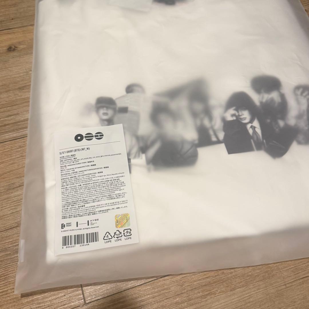 BTS ARIRANG 顔Tシャツ 集合 全員 Mサイズ