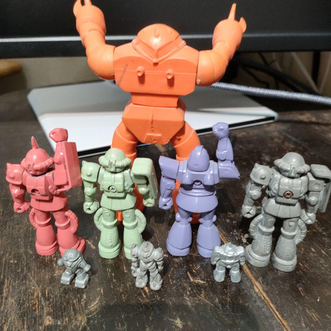 検索　ガンダム　消し　ダイキャスト　金属製　パチ　クローバー　昭和　当時