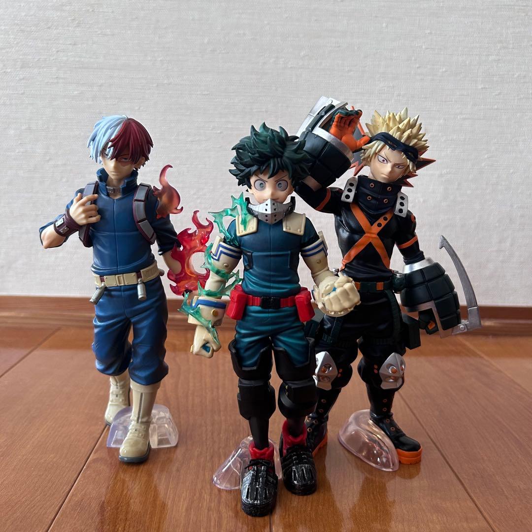 【箱あり】僕のヒーローアカデミア　フィギュア12体　おまとめ売り＋おまけロゴ付き