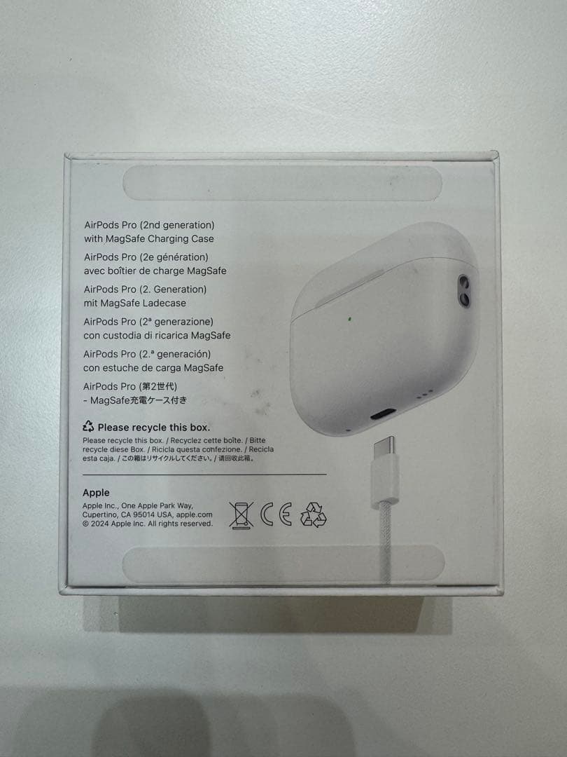 【ほぼ新品】 AirPods Pro 第2世代 エアポッツ MTJV3J/A