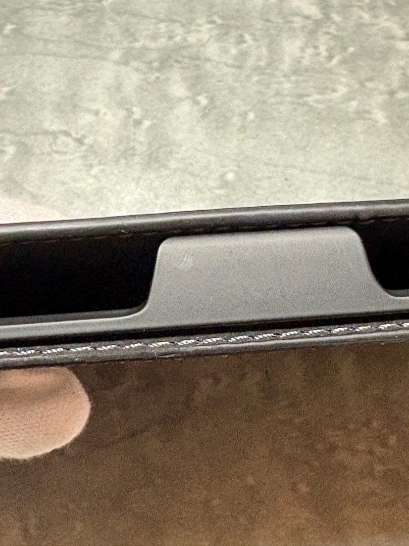 COACH ブラック 手帳型 iPhoneケース