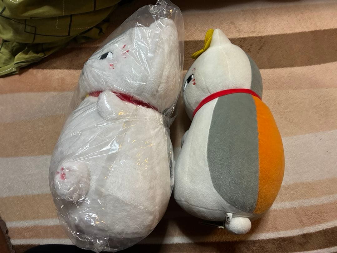 夏目友人帳ニャンコ先生ぬいぐるみ2体セット